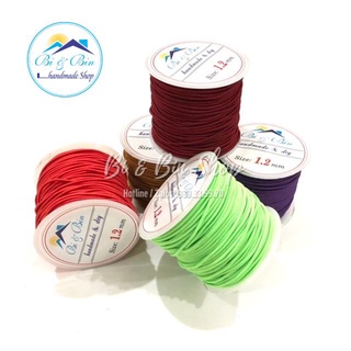 Cuộn 20 Mét Dây Thun 1,2mm Co Giãn Đàn Hồi Tốt Dùng Xỏ Hạt Chuỗi Làm Vòng Đeo Tay - Bi & Bin Handmade Shop