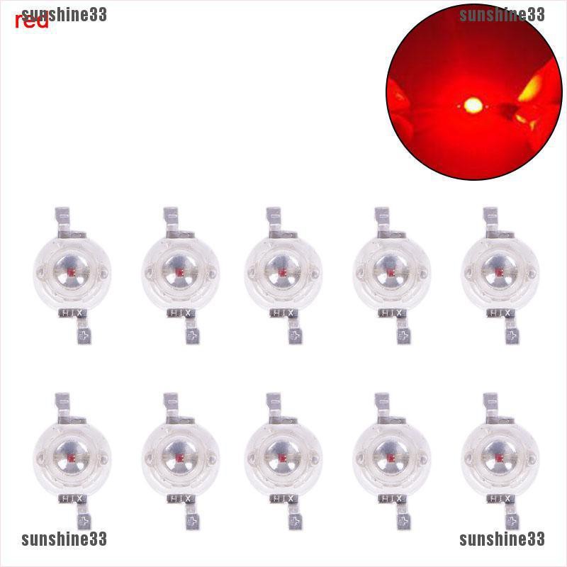 Bộ 10 Bóng Đèn Led 1W Công Suất Cao