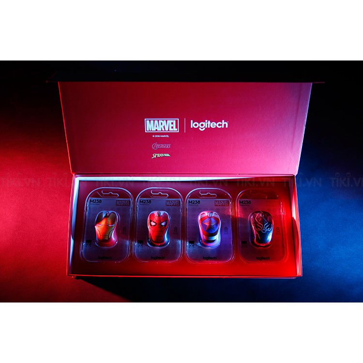 Chuột Logitech M238 không dây Marvel Collection - Chính hãng Digiworld | BigBuy360 - bigbuy360.vn