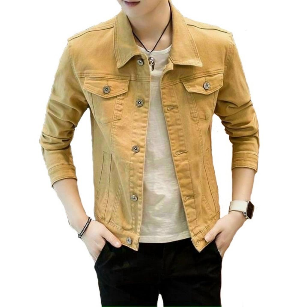 Áo Khoác Kaki Jean Nam Nhiều Màu 🔵 𝐅𝐑𝐄𝐄 𝐒𝐇𝐈𝐏 🔵 Hàng Hót Nhất Năm Giá Xưỡng Rẽ Cạnh Tranh (HÌNH THẬT )