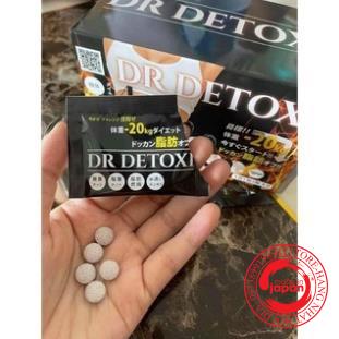 Viên Uống Giảm Cân Thải Độc Dr Detoxi 4D Nhật Bản