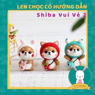 [Len chọc có hướng dẫn] BỘ KIT Shiba Vui Vẻ 2
