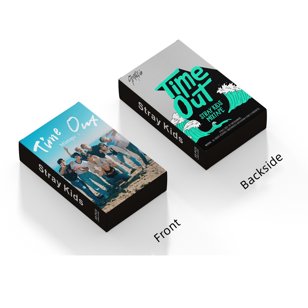 Set 55 Tấm Thẻ Ảnh Lomo Nhóm Nhạc Kpop STRAYKIDS