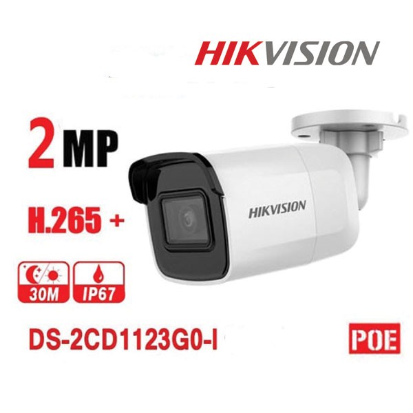 Camera IP hồng ngoại 2.0 Megapixel HIKVISION DS-2CD2021G1-I