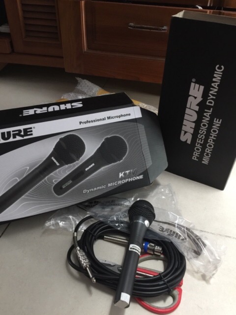 Micro karaoke có dây Shupu SM-818A, Shure SM-959