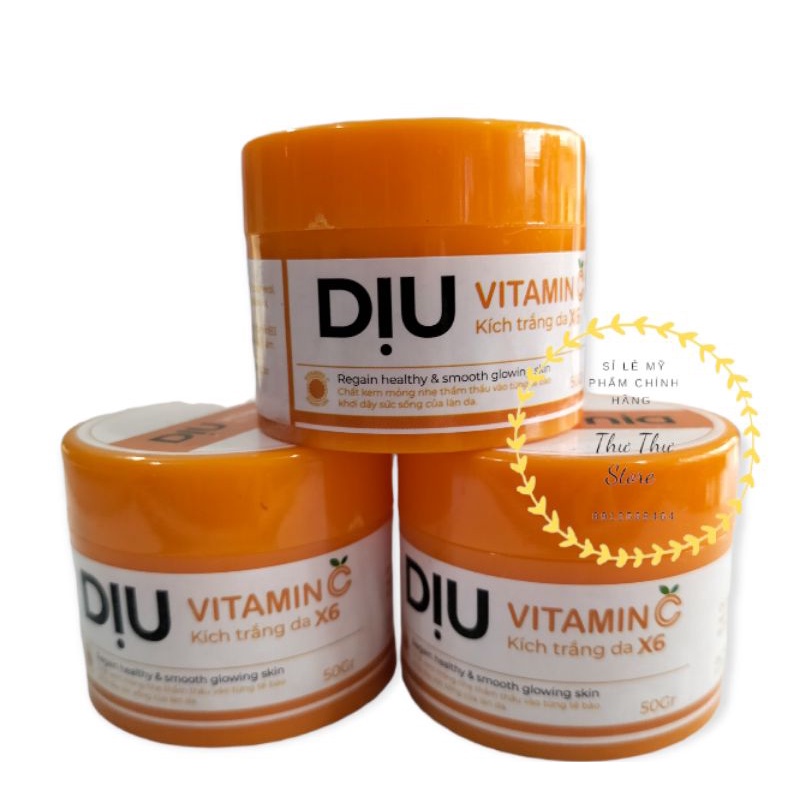 Kem Kích Trắng Vitamin C Dịu Kích Siêu Trắng
