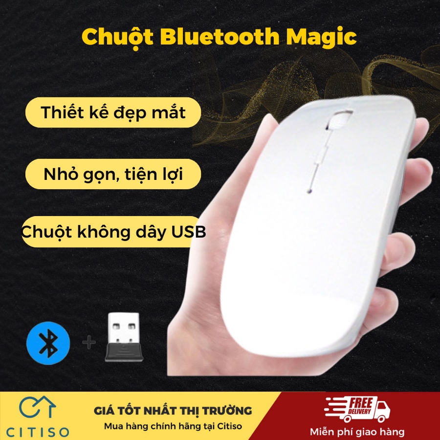 CHUỘT KHÔNG DÂY KẾT NỐI BLUETOOTH MAGIC SIÊU NHẠY