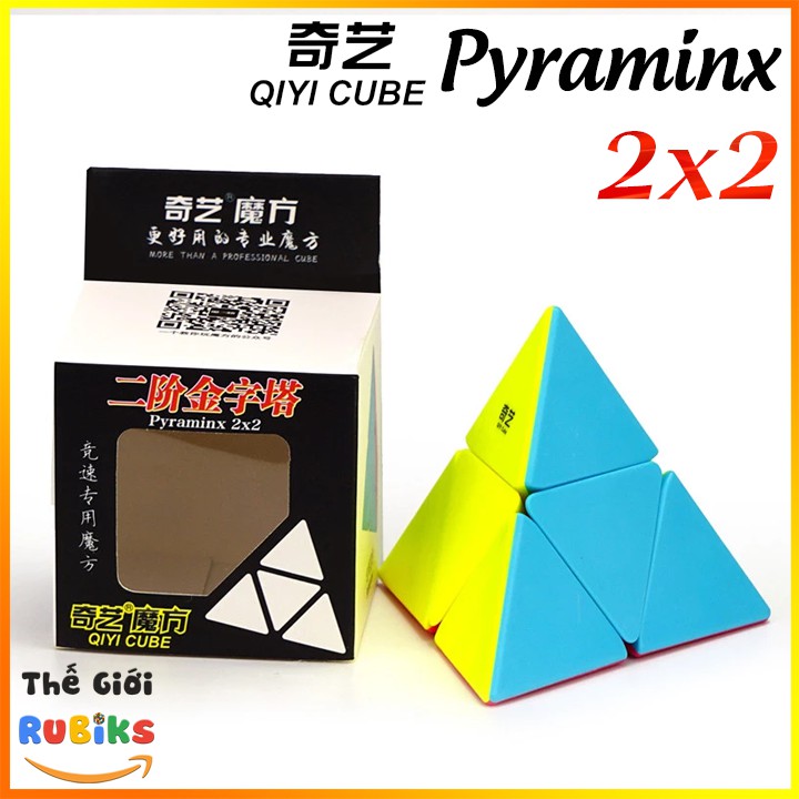 Biến Thể Rubik Tam Giác QiYi Pyraminx 2x2 Pyramid Cube