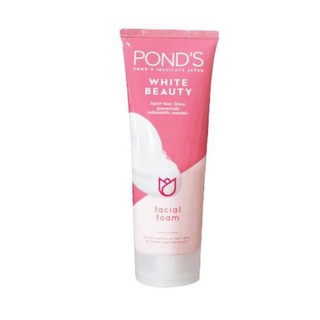 Sữa rửa mặt trắng hồng rạng rỡ Pond's White Beauty Pinkish White Facial Foam 100g(mầu hồng)