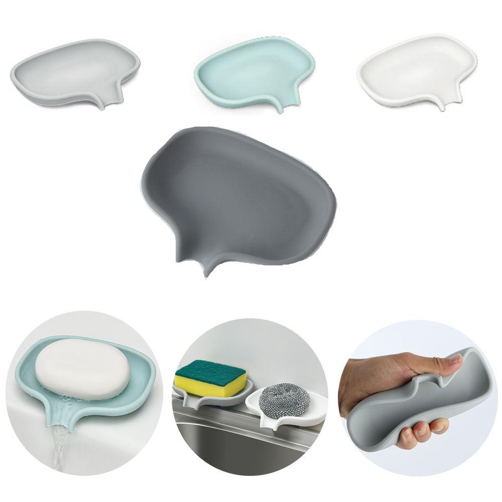 LONTIME Giá Đỡ Xà Phòng Bằng Silicone Chống Trượt Đa Năng