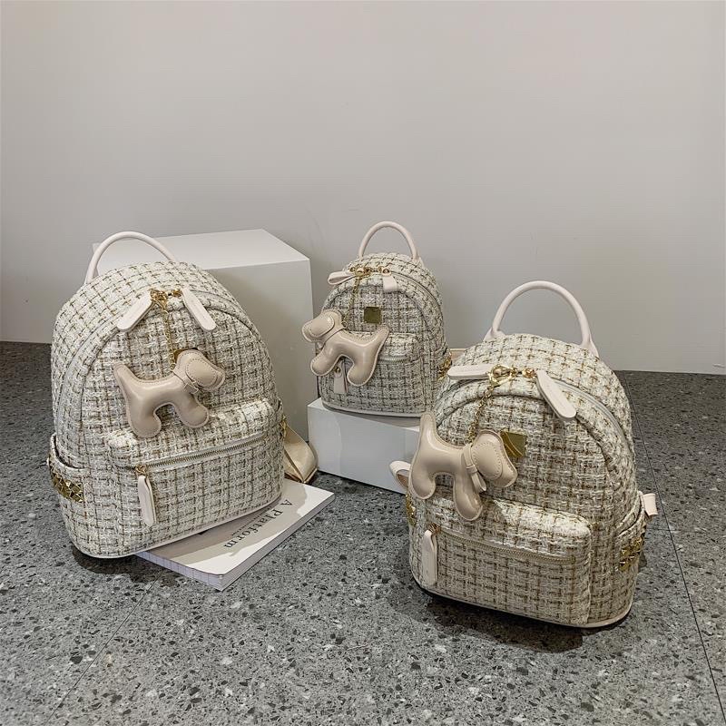 BALO MINI THỜI TRANG NỮ VINTAGE DA PU ĐÍNH ĐINH CÁ TÍNH ULZZANG