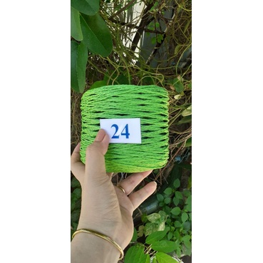 Sợi cói giấy cuộn sẵng