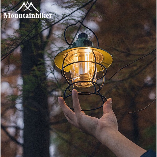 Đèn Dã Ngoại Đi Bão Dùng Sạc Tích Điện Mountainhiker 3 Chế Độ Sáng - Bảo Hành 6 Tháng