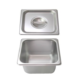 Khay Inox G/N 1/6 Đựng Thực Phẩm