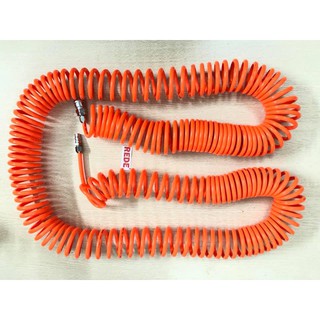 CUỘN DÂY HƠI XOẮN DẪN KHÍ NÉN 15M - 20M - 25M - 30M kèm đầu nối