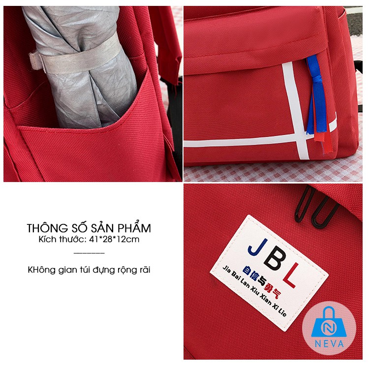 [ NEW] Balo Nữ Đi Học Trẻ Trung, Năng Động NEVA1297