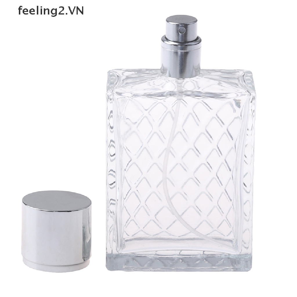 Bình Xịt Nước Hoa Rỗng Bằng Thủy Tinh Dung Tích 100ml