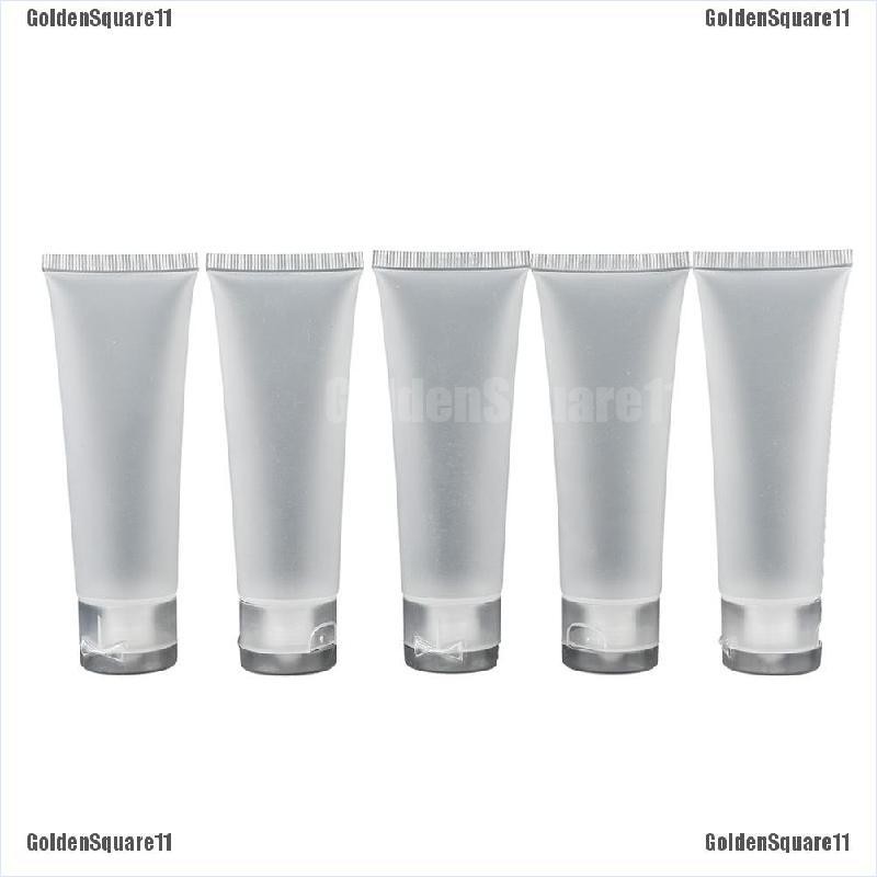 Set 5 Tuýp Rỗng Đựng Mỹ Phẩm Dung Tích 20 / 30 / 50 / 100ml Tiện Dụng