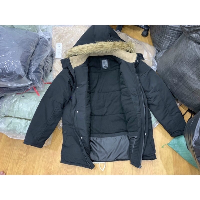 Áo Khoác Parka nam giá tốt, Áo khoác Parka Nam lót lông dày dặn Hàng Chất lượng