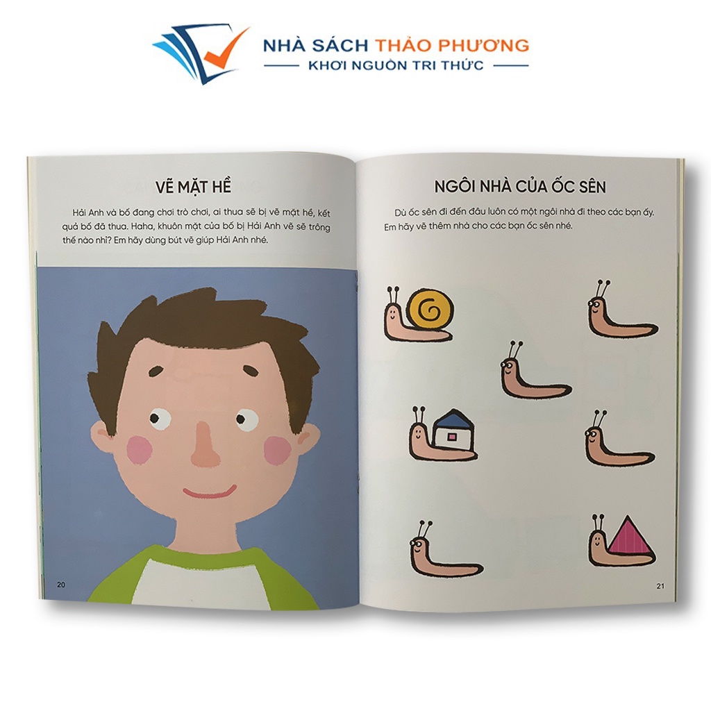 Sách - Phát Triển IQ, Rèn Luyện Tư Duy Não Bộ  - Bộ 4 quyển