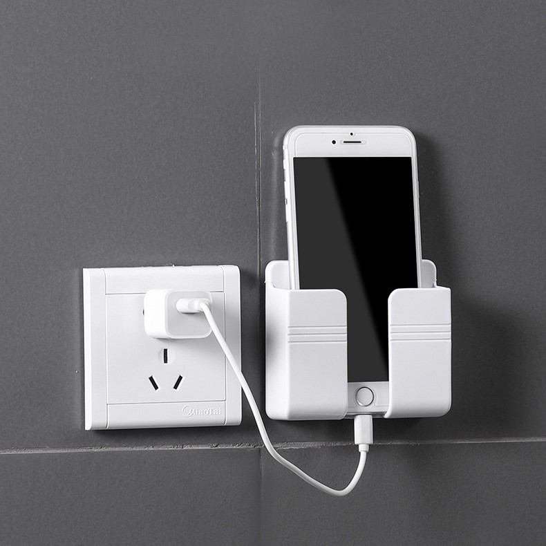 Giá đỡ điện thoại dán tường, giá đỡ sạc điện thoại, giá đỡ điều khiển | BigBuy360 - bigbuy360.vn