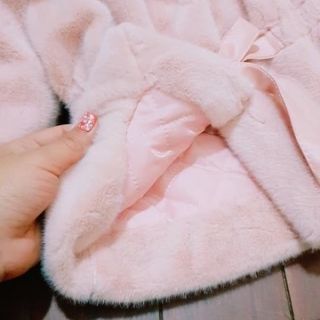 áo khoác lông thỏ cao cấp cho bé