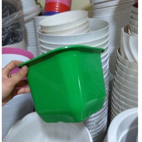 Chậu nhựa vuông V19 (19x15cm) chât dày, bóng_Chậu hoa nhưa loại đẹp, cứng cáp, bền xịn