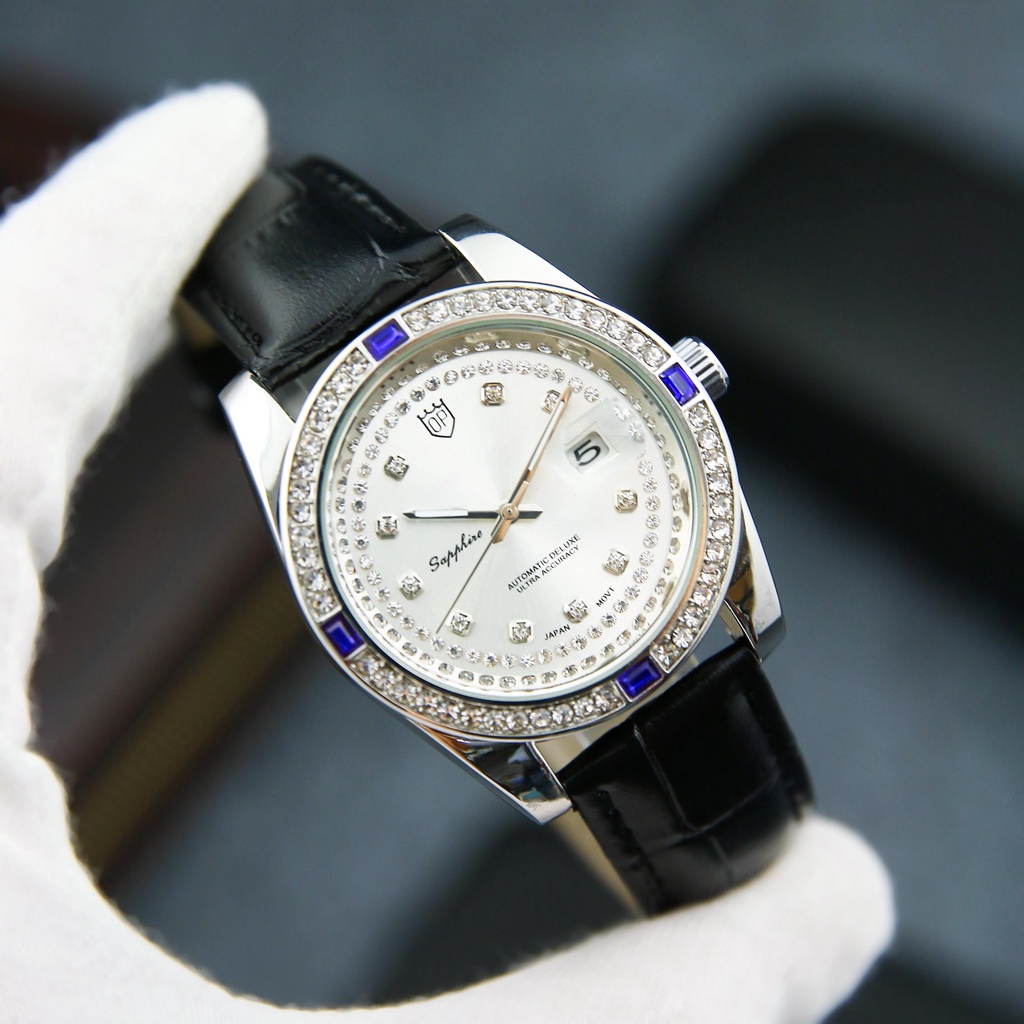 Đồng hồ nam dây da SE6888 mặt kính Sapphire hiển thị lịch ngày tháng -Thiết kế sang trọng Chống xước Chống Nước - BH 12T | BigBuy360 - bigbuy360.vn