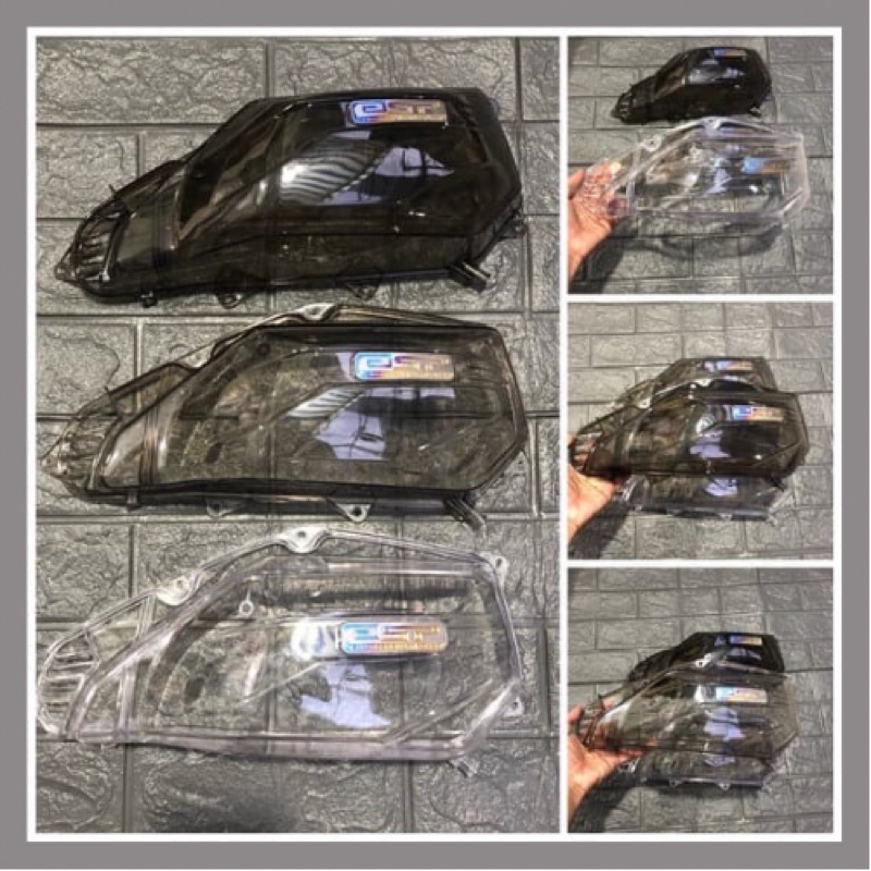 Ốp Bầu Lọc Gió (Pô E) Vario Trong Suốt / Đen Khói - Vario 2018 / 2019 / 2020