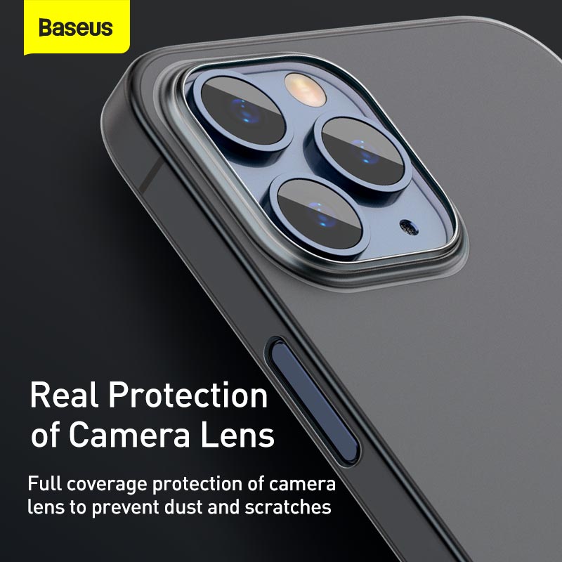 Ốp điện thoại BASEUS siêu mỏng cao cấp chống sốc cho Iphone 12 Mini Pro Max | BigBuy360 - bigbuy360.vn