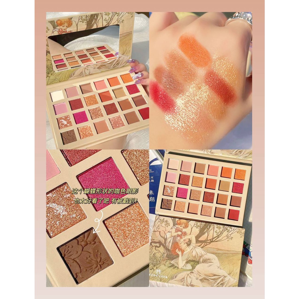 Bảng phấn mắt bắt sáng Mugeleen 24 ô LALA