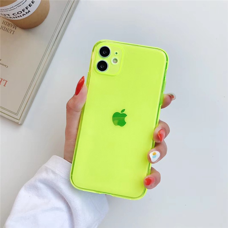 Ốp điện thoại silicon mềm trong suốt cho iPhone 11 Pro Max Xs Max Xr 6 6S 7 8 Plus