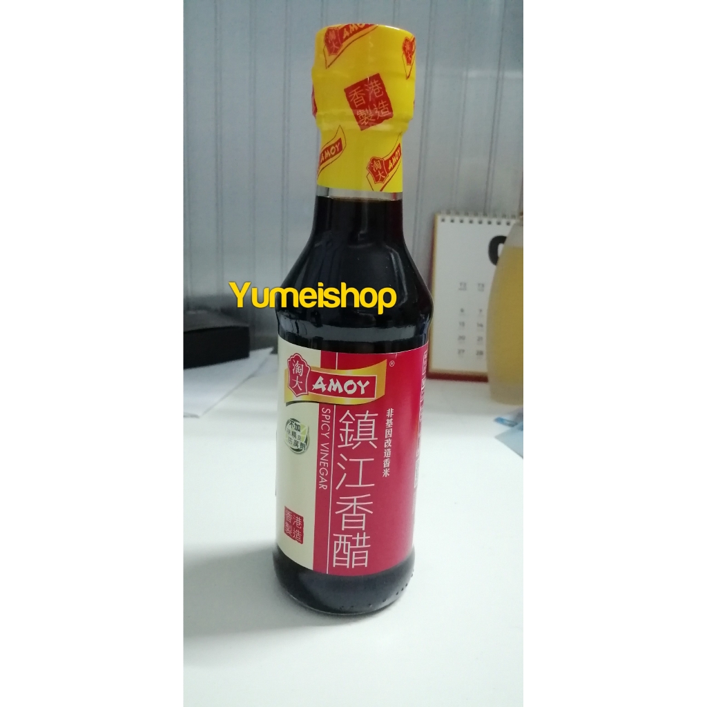 Giấm Gạo Hương dùng làm Mì Trộn, Cơm Thố Hong Kong 250ml hiệu Amoy cao cấp
