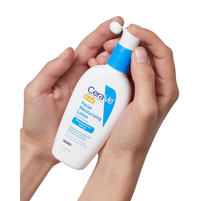 Bộ Kem dưỡng ngày và đêm Cerave AM-PM Facial Moisturizing Lotion SPF 30 89ml