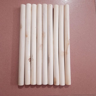 Thanh Gỗ Tròn Dài 30cm Gỗ Bồ Đề ( Các Kích Cỡ)