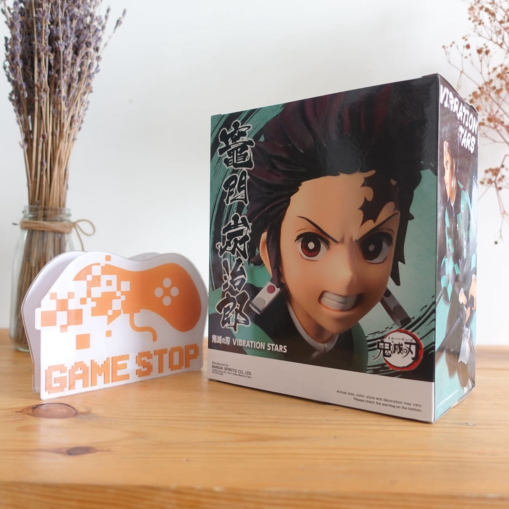 Mô hình Kimetsu no Yaiba Tanjiro Kamado 15cm Vibration Stars Prize Figure BANPRESTO CHÍNH HÃNG NHẬT KYBP01