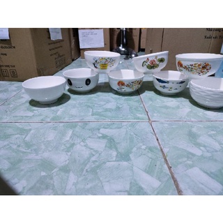 Tô, chén, thố sứ kèm nắp