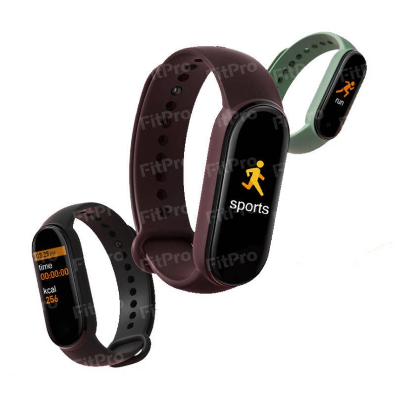 tử hồ Gạo mới Vòng đeo tay thông minh Đồng hồ thể thao Pedometer Đo nhịp tim Máy đo huyết áp Điện tử không thấm nước | BigBuy360 - bigbuy360.vn