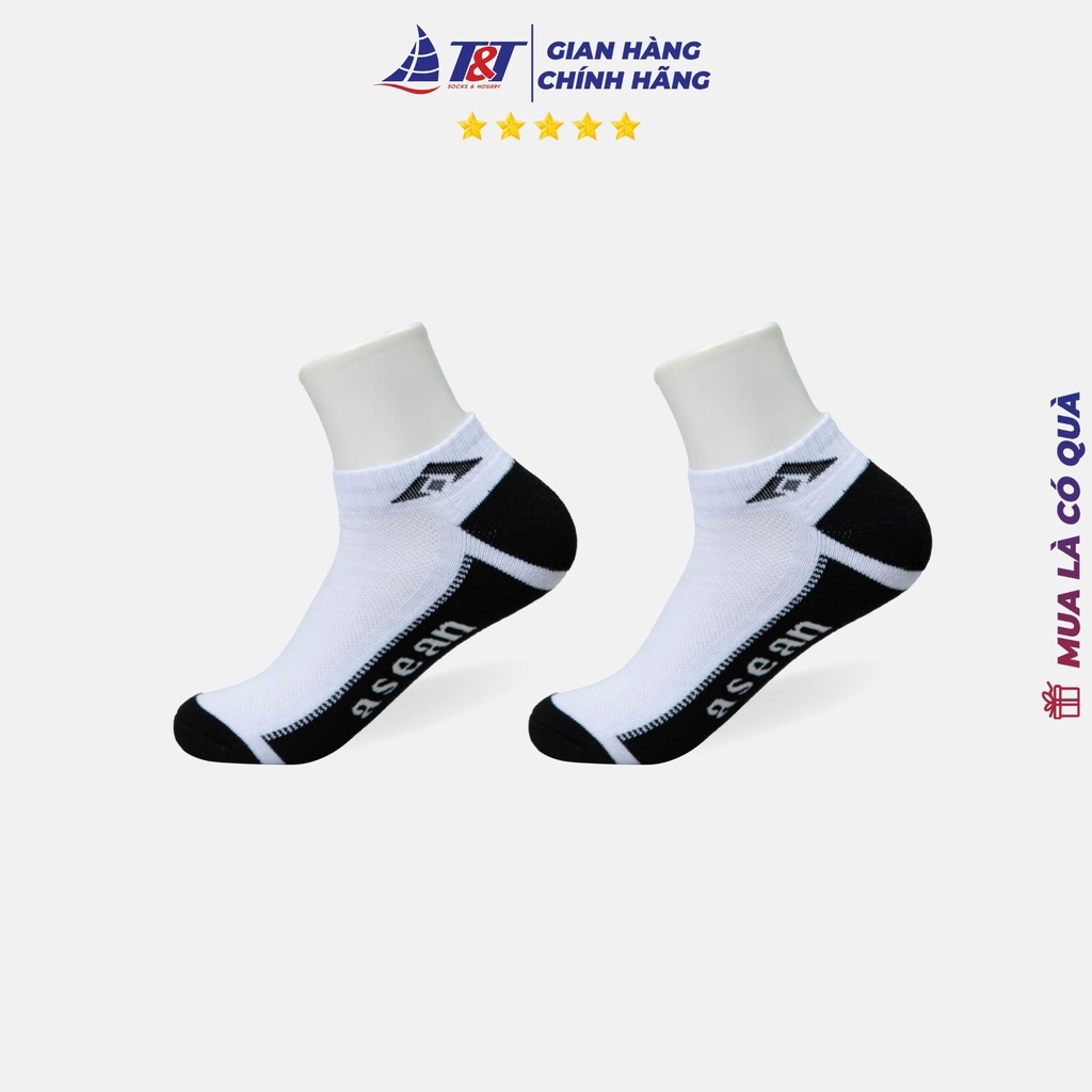 Combo 5 đôi Tất cổ ngắn xù ASEAN T&T SOCKS & HOSIERY - NAM 205
