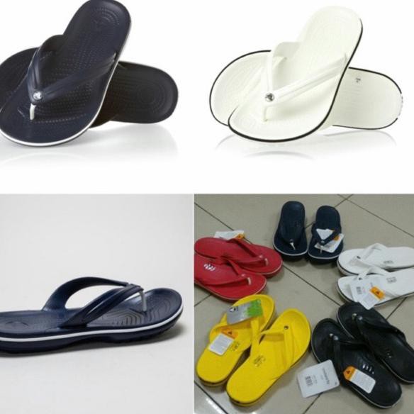 CROCS Giày sandal Xv'flip Flops dây đeo nắp lật thời trang cho nam nữ