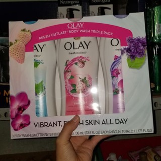 Sữa tắm Olay Fresh Outlast hàng Mỹ 700ml/ chai