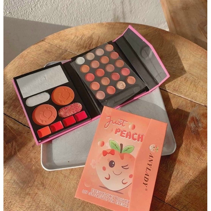BẢNG PHẤN MẮT MÁ JUST PEACH ANYLADY | BigBuy360 - bigbuy360.vn