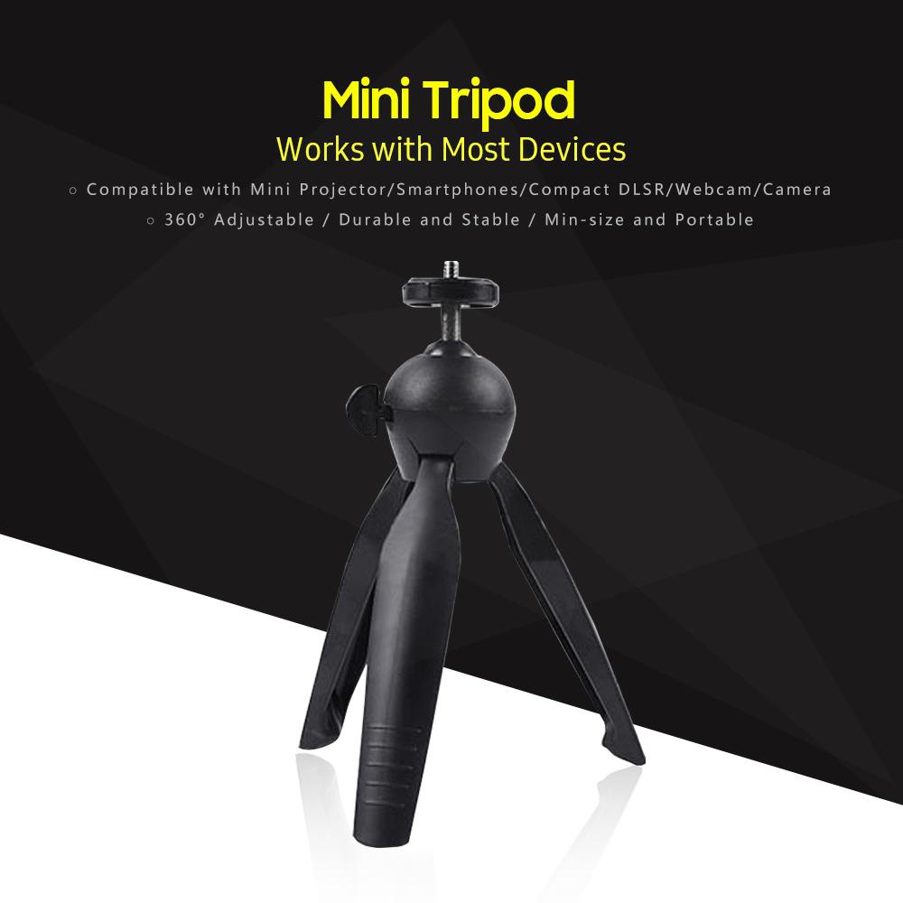 Chân đế Wanbo mini để bàn có đầu bi xoay 360° cho máy chiếu mini / điện thoại thông minh / máy ảnh DSLR / webcam nhỏ gọn