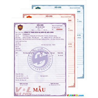 In hóa đơn bán hàng, bán lẻ, phiếu thu chi, hợp đồng cầm đồ giá rẻ (A6, A5, A4, 2 liên, 1 liên)