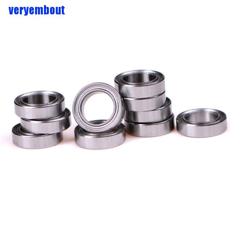 Set 4 Vòng Bi MR117ZZ 7 * 11 * 3 7x11x3mm Bằng Kim Loại Chuyên Dụng