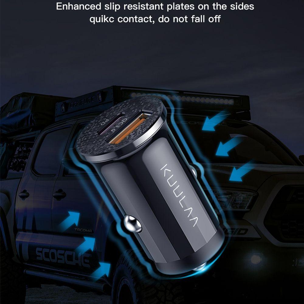 MYRONGVN Ổ CắM SạC Nhanh PD USB Type C Cho Xe Hơi