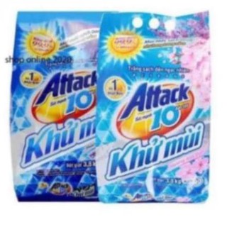 Vải may túi đựng Bột giặt attack khử mùi hương hoa anh đào 3,8kg ma20s ma20s