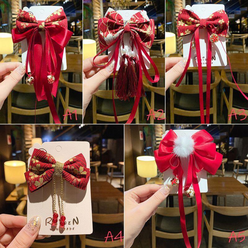 Kẹp Tóc Nơ Xinh Xắn Đáng Yêu Cho Bé Gái