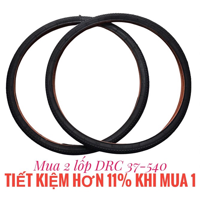 Bộ 2 Lốp xe Mini 600 DRC 37-540 (24X1^3/8)