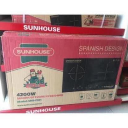 Bếp đôi từ hồng ngoại Sunhouse SHB-EI01